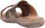 Rieker Kruisband Slippers bruin Synthetisch Heren - Thumbnail 9