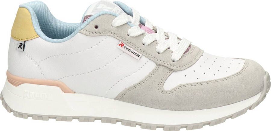 Rieker Revolution combi Sneakers wit Synthetisch Dames