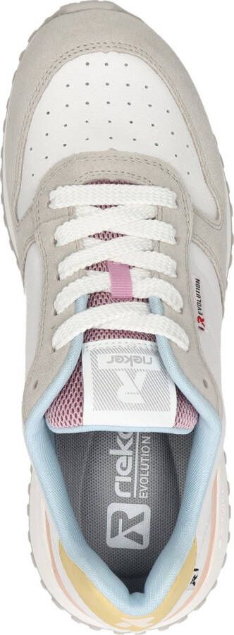 Rieker Revolution combi Sneakers wit Synthetisch Dames