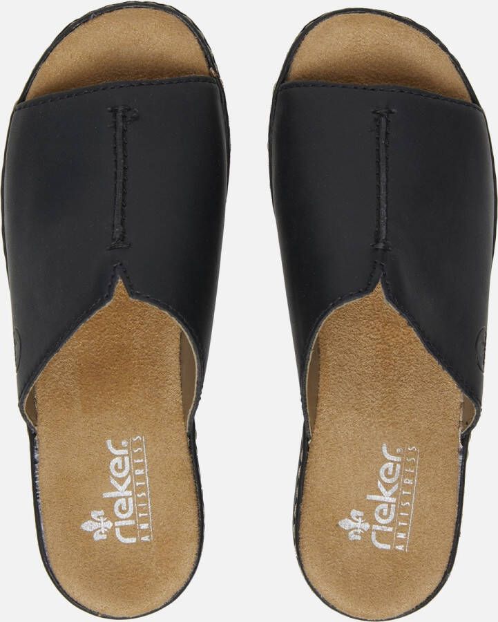 Rieker Ring Slippers zwart Synthetisch Dames