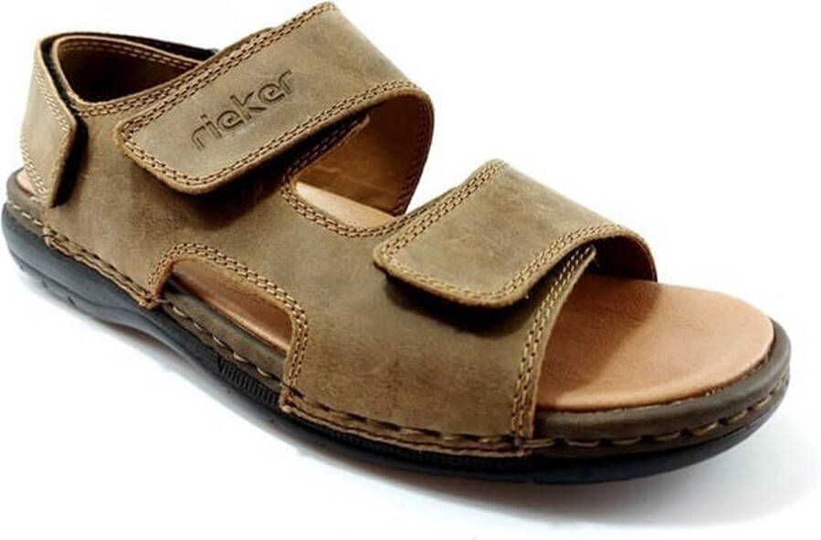 Rieker Casual Open Sandalen Bruin Heren - Foto 15