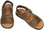 Rieker Casual Open Sandalen Brown Heren - Thumbnail 8