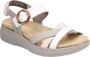 Rieker Antistress leren sandalen kaki multi - Thumbnail 9