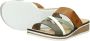 Rieker Slippers wedge heel summer shoe slippers with velcro strap - Thumbnail 14