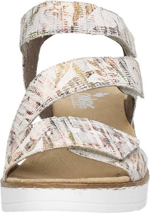 Rieker Sandalen met sleehak beige