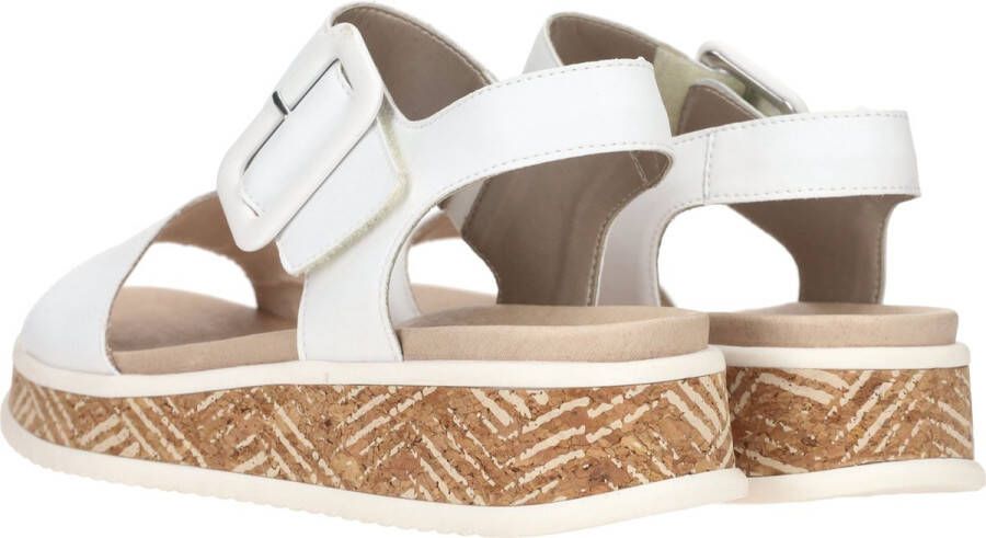 Rieker Sandalen wit Synthetisch Dames