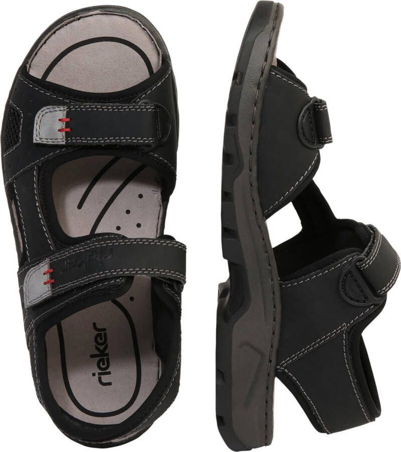 Rieker Flat Sandals Zwart Heren - Foto 8