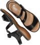 Rieker Comfortabele Zwarte Sandaal met Klittenbandsluiting Black Dames - Thumbnail 13