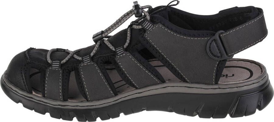 Rieker Sandals 26770-00 Mannen Zwart Sandalen