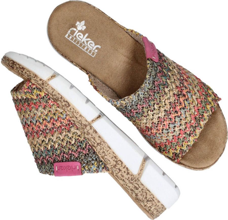 Rieker Slipper Vrouwen Multi