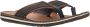 Rieker Comfortabele leren herenslipper Brown Heren - Thumbnail 7