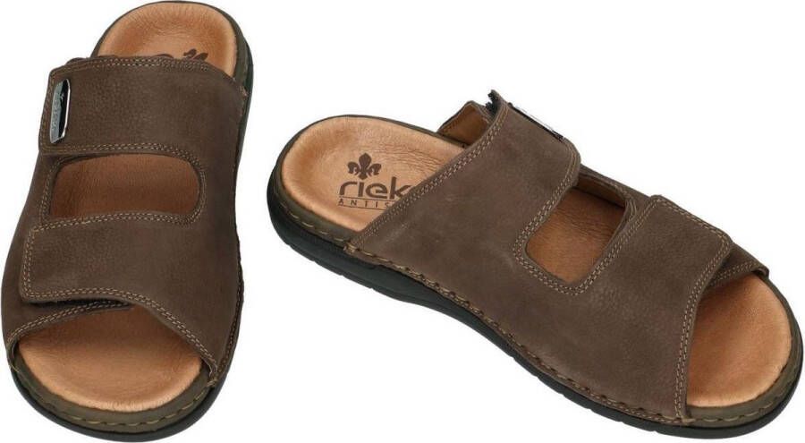 Rieker NU 21% KORTING Slippers met logoplaatje - Foto 4