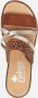 Rieker dames slipper Cognac - Thumbnail 10