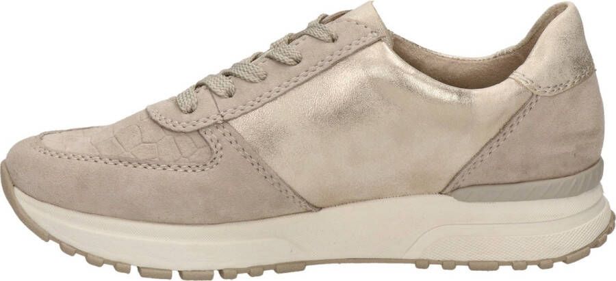 Rieker Sneakers Beige Suede 101202 Dames Suède - Foto 10