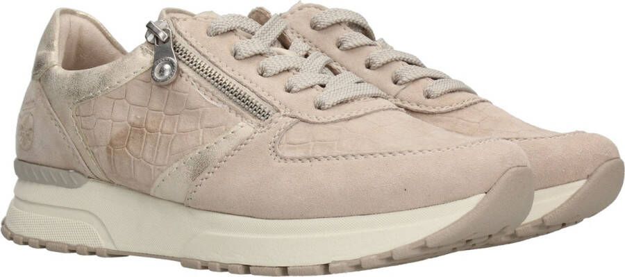 Rieker Sneakers Beige Suede 101202 Dames Suède - Foto 7