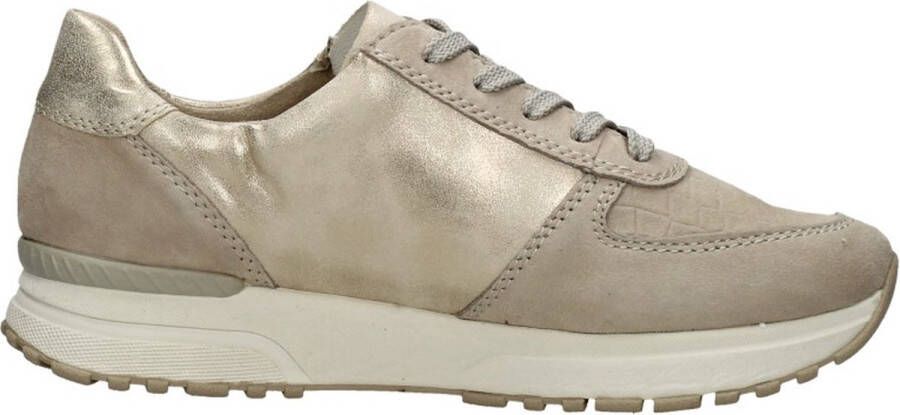 Rieker Sneakers Beige Suede 101202 Dames Suède - Foto 8