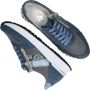 Rieker Comfortabele leren sneaker met blauwe accenten Blue Dames - Thumbnail 10