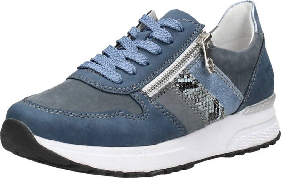 Rieker Sneakers blauw Synthetisch Dames