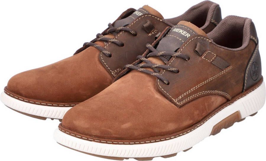 Rieker Sneakers bruin Leer 302227 Heren