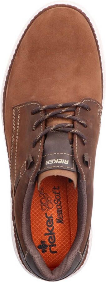 Rieker Sneakers bruin Leer 302227 Heren