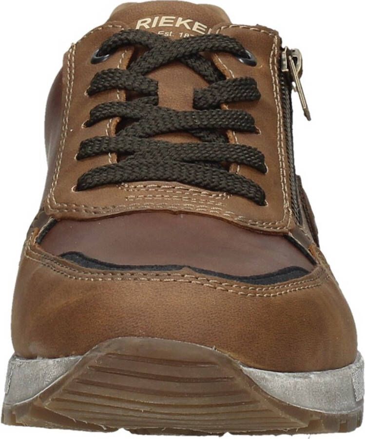 Rieker Sneakers bruin Leer Heren