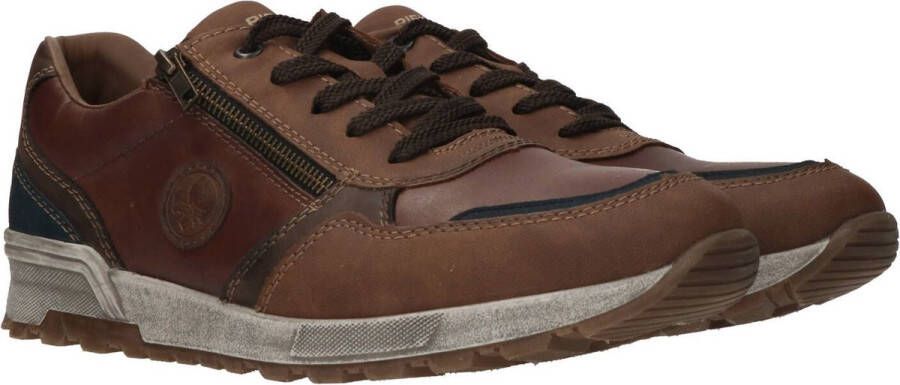 Rieker Sneakers bruin Leer Heren