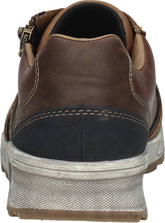 Rieker Sneakers bruin Leer Heren