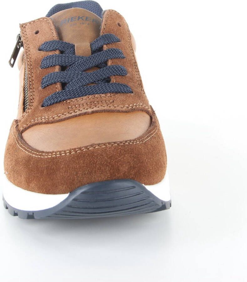 Rieker Sneakers cognac Leer 301411 Heren