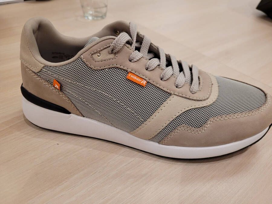 Rieker Sneakers Grijs Textiel 301205 Heren Textiel - Foto 14