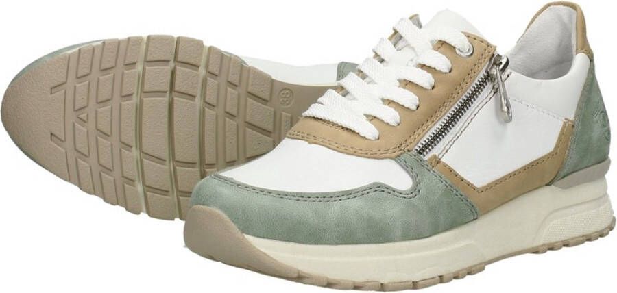 Rieker Sneakers groen Synthetisch