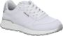 Rieker Witte Stoffen Sneakers Modieuze Schoenen voor Vrouwen White Dames - Thumbnail 18