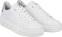 Rieker Witte Stoffen Sneakers Modieuze Schoenen voor Vrouwen White Dames - Thumbnail 13