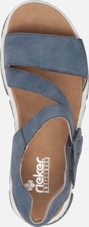 Rieker Sport Sandalen blauw Synthetisch Dames