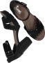 Rieker Zwarte Synthetische Hoge Hak Sandalen Black Dames - Thumbnail 12