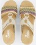 Rieker Kleurrijke Gevlochten Comfort Slipper Multicolor Dames - Thumbnail 5