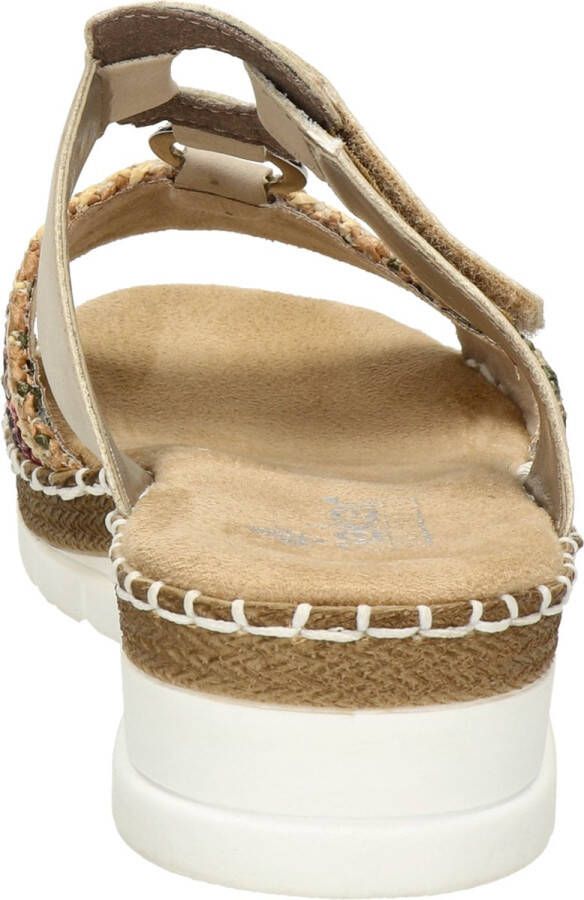 Rieker Kleurrijke Gevlochten Comfort Slipper Multicolor Dames - Foto 9