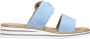 Rieker Slippers wedge heel summer shoe slippers with soft insole - Thumbnail 7