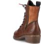 Rieker Veterboots bruin Synthetisch 172242 - Thumbnail 4