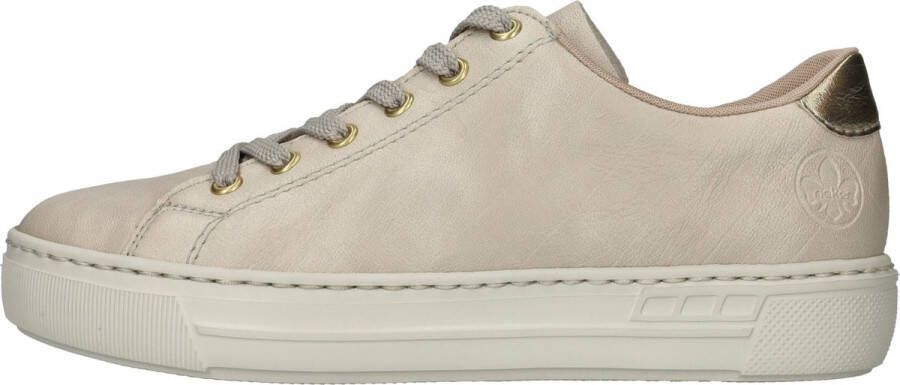 Rieker Veterschoen Vrouwen Beige goud