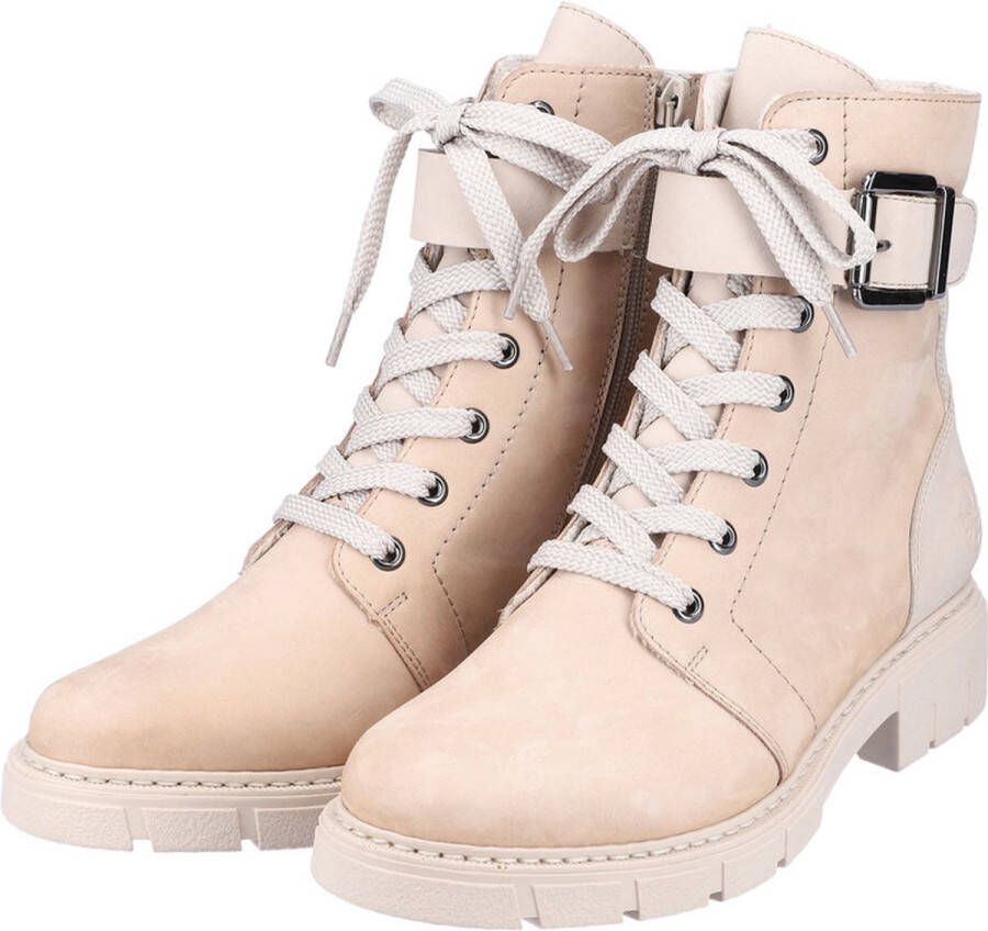 Rieker Veterschoenen Hoog Veterschoenen Hoog beige