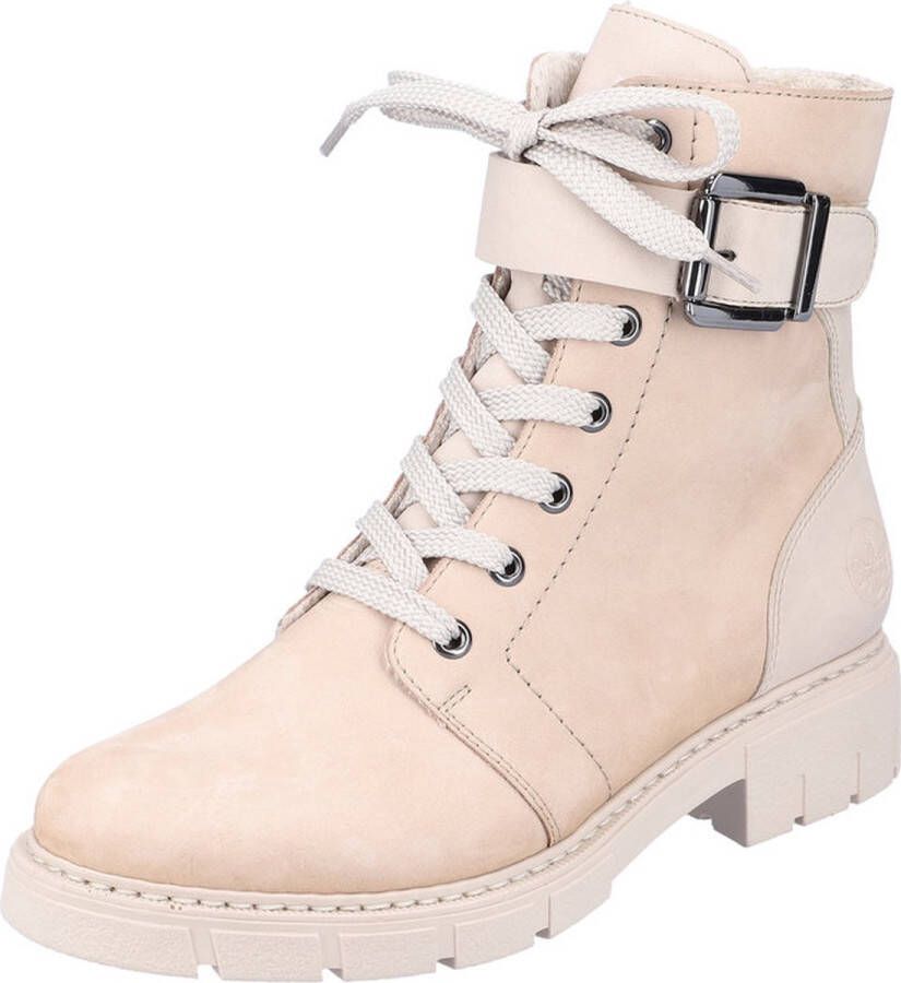 Rieker Veterschoenen Hoog Veterschoenen Hoog beige