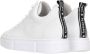 Rieker Witte Leren Sneaker voor Dames White Dames - Thumbnail 7