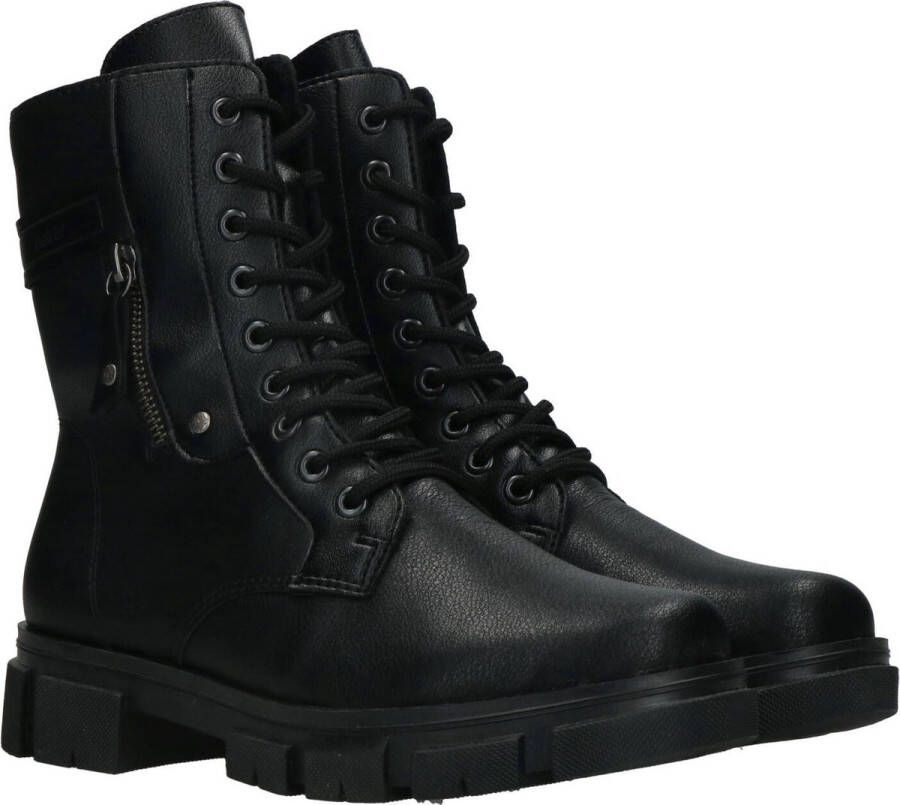 Rieker Veterschoenen hoog Veterschoenen Hoog zwart