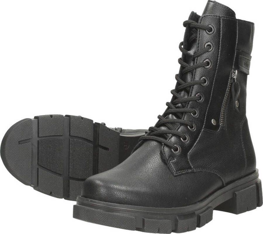 Rieker Veterschoenen hoog Veterschoenen Hoog zwart