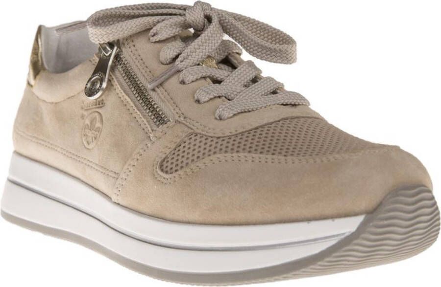 Rieker Veterschoenen Laag Veterschoenen Laag beige