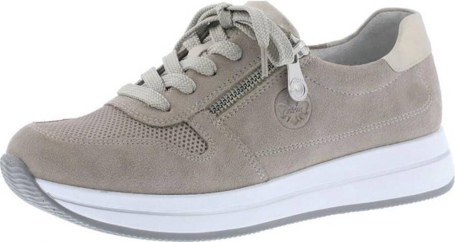 Rieker Veterschoenen Laag Veterschoenen Laag beige