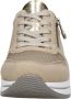 Rieker Beige en parelgrijze sneaker met stippenpatroon Multicolor Dames - Thumbnail 11