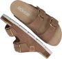 Rohde 1710 Volwassenen Dames slippers Wit beige - Thumbnail 5