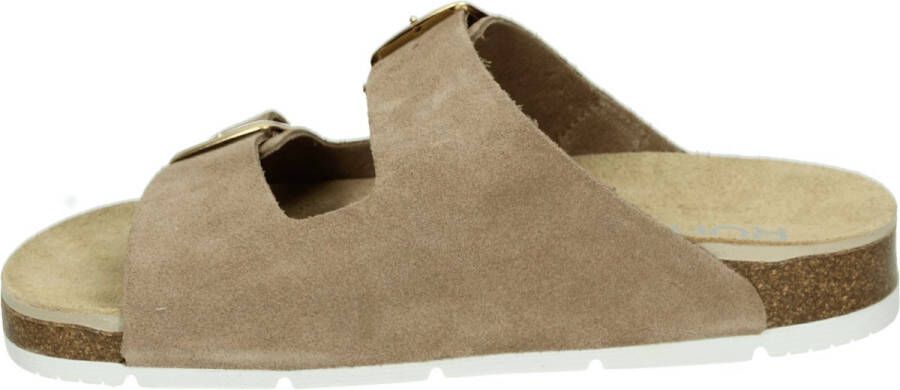 Rohde 1710 Volwassenen Dames slippers Wit beige