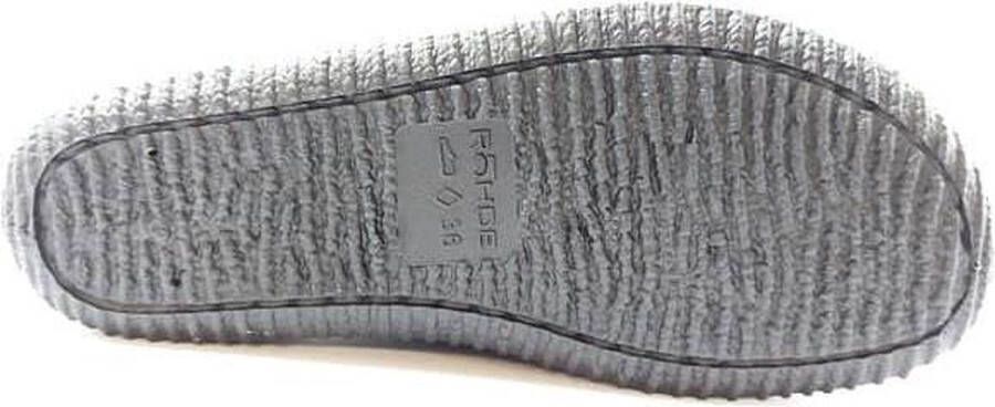 Rohde 1940 Slipper Zwart